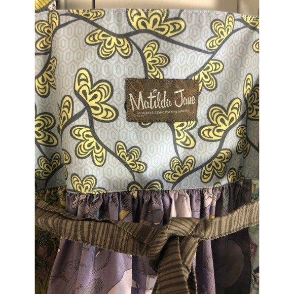 Matilda Jane Size 8 Character Counts Broadway Knot Dress - Picture 8 of 8